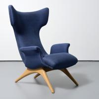 Vladimir Kagan Wingback Lounge Chair - Sold for $6,080 on 05-24-2025 (Lot 104).jpg